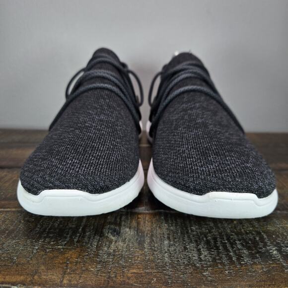 Vessi Cityscape Mens Size 10 Lace Up Waterproof Shoes Sneakers Black White - Picture 3 of 13